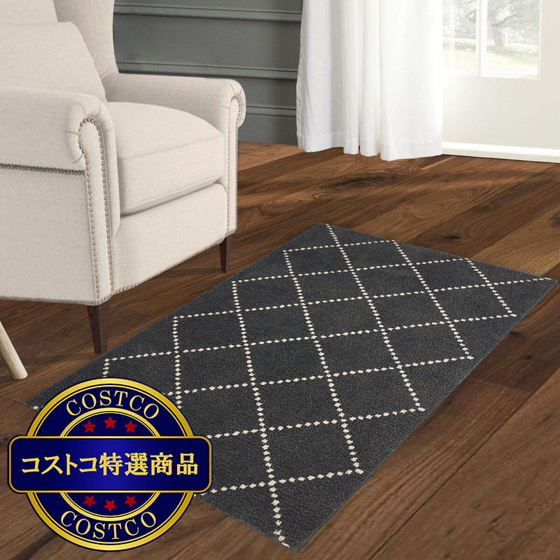 (コストコ) マイクロファイバーアクセントラグ 76x116cm - 画像 (3)