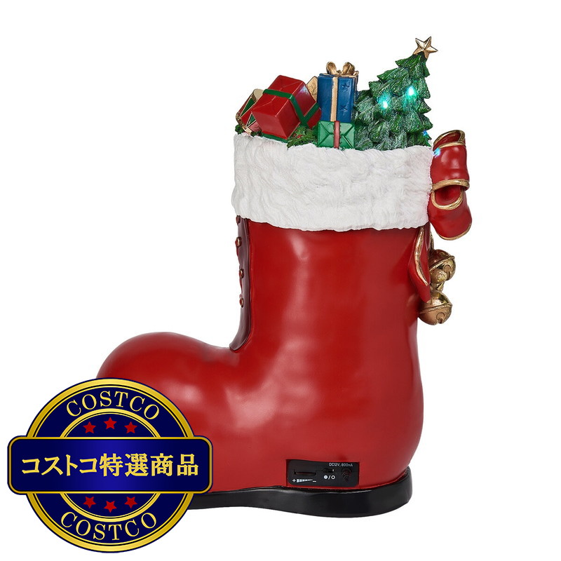 (コストコ) ブーツ型 クリスマス デコレーション 8曲入り - 画像 (4)