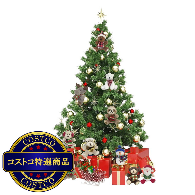 (コストコ) プラッシー オーナメント 約11cm 6個入り - 画像 (2)