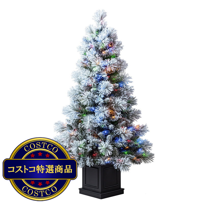 (コストコ) クリスマスツリー電飾付き 約137cm - 画像 (2)