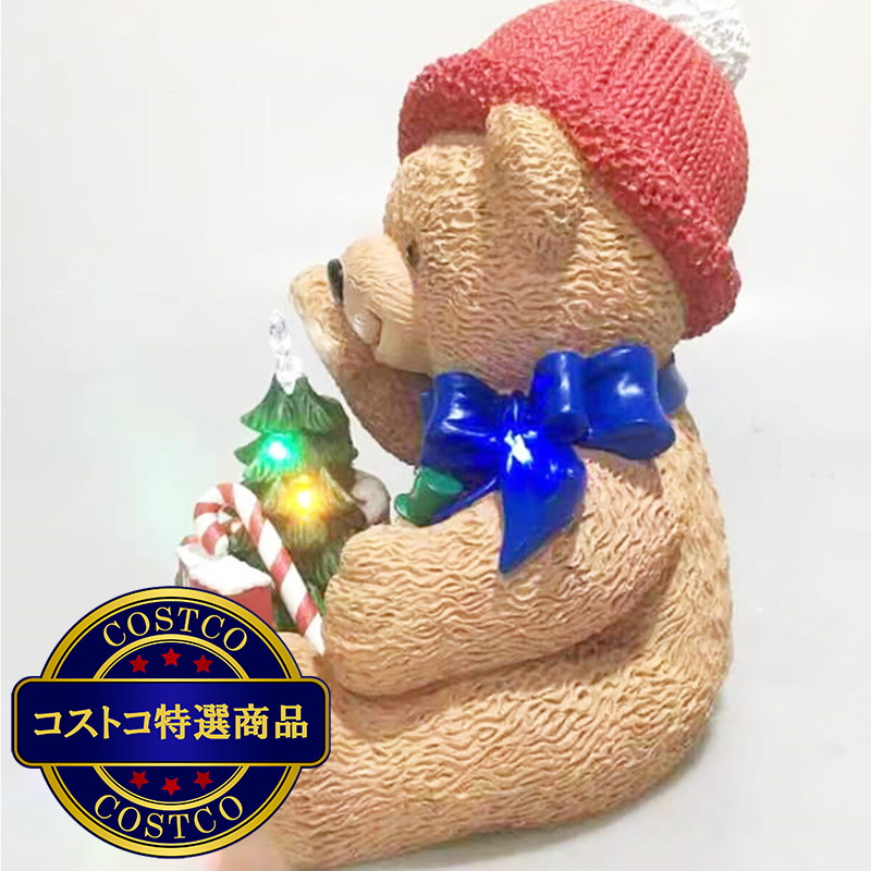 (コストコ) テディベア クリスマス デコレーション - 画像 (2)