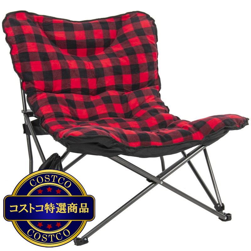(コストコ) ジャンボ パッド入りチェア フリース カバー