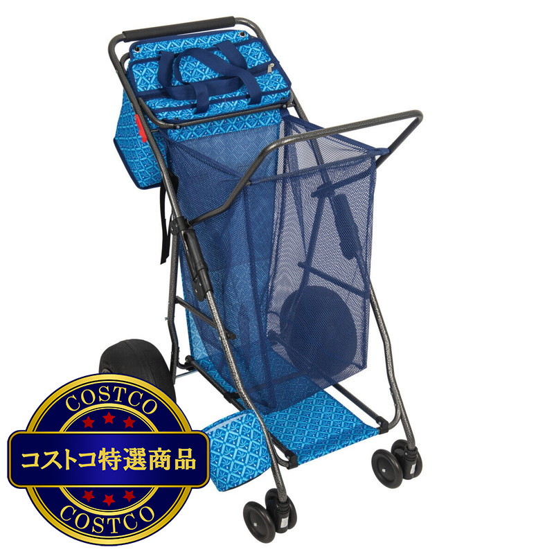 (コストコ) バルーンタイヤ付きTommy Bahama Wonder Wheelerビーチカート