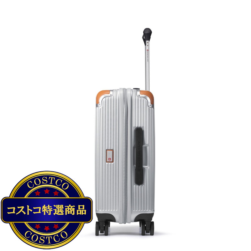 (コストコ) スイスミリタリー スーツケース 38.5L 機内持ち込みサイズ SM-C920 シルバー - 画像 (3)