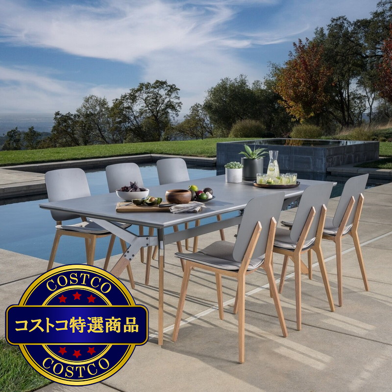 (コストコ) Biblos 7ピース ダイニングセット