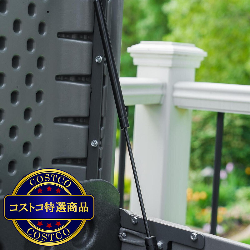 (コストコ) LIFETIME 165ガロン (750L) 屋外収納物置 - 画像 (4)