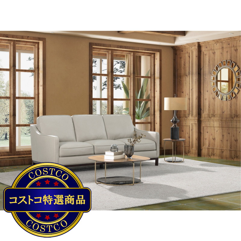 (コストコ) CONCISE LEATHER SOFA