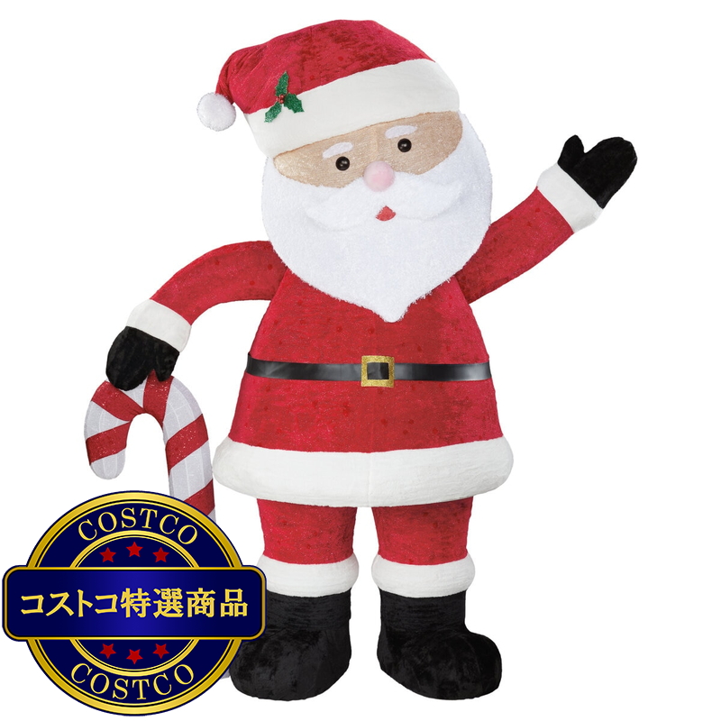 (コストコ) ポップアップ サンタ 約274 cm - 画像 (3)