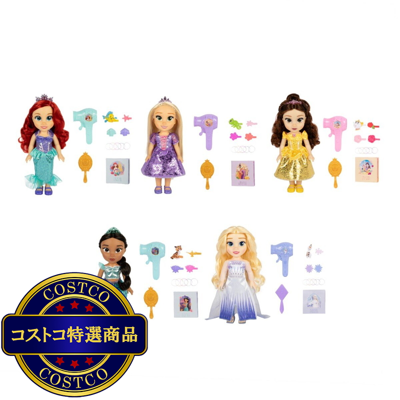 (コストコ) ディズニープリンセス / アナと雪の女王 ヘアケアセット - 画像 (2)