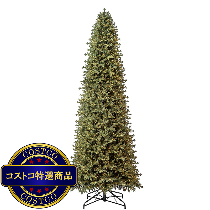 (コストコ) 約457cm クリスマスツリー 電飾付き - 画像 (2)