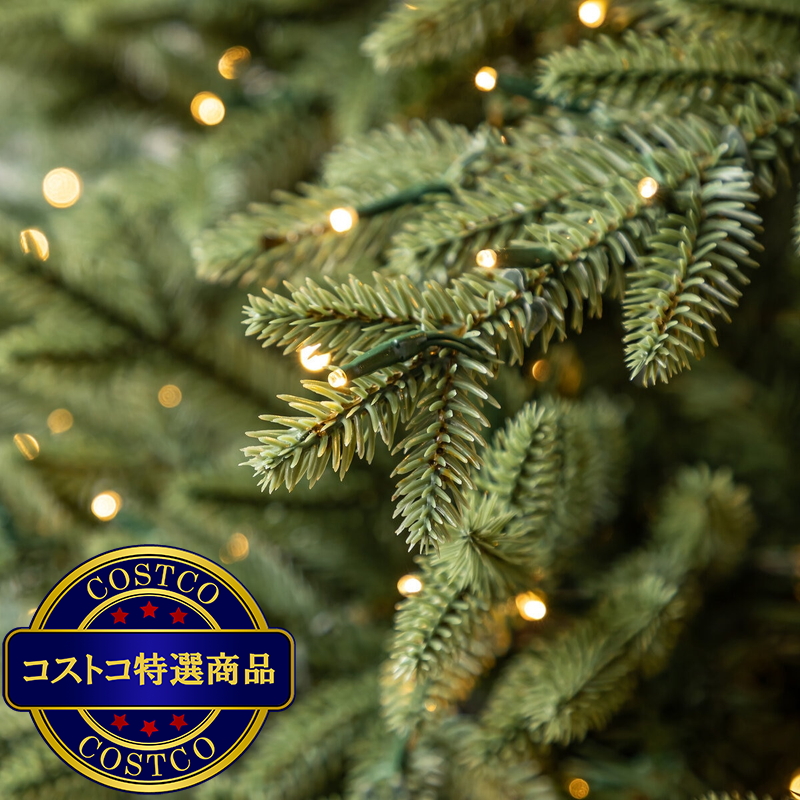 (コストコ) 約457cm クリスマスツリー 電飾付き - 画像 (4)