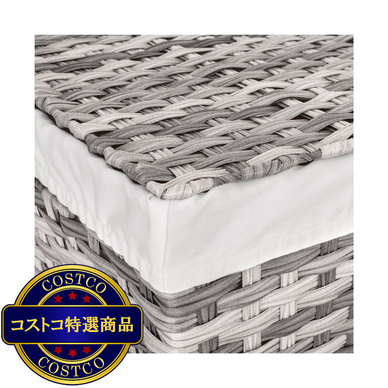 セビルクラシックス ランドリーバスケット ふた付き - 画像 (2)