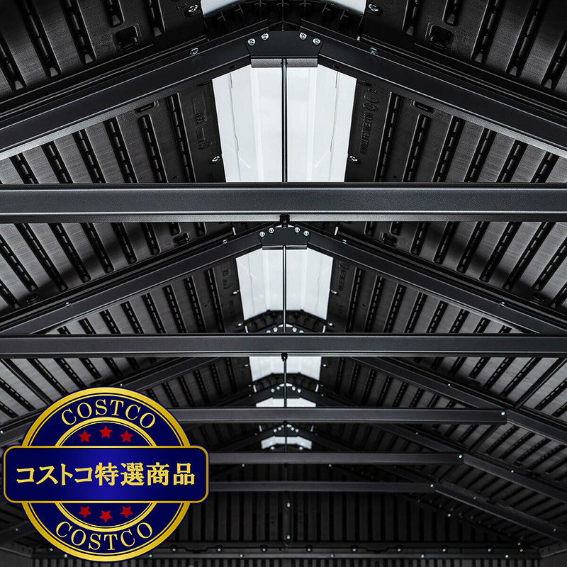 (コストコ) LIFETIME 7 x 14 フィート (2.1 x 4.3 m) 屋外用物置 - 画像 (2)