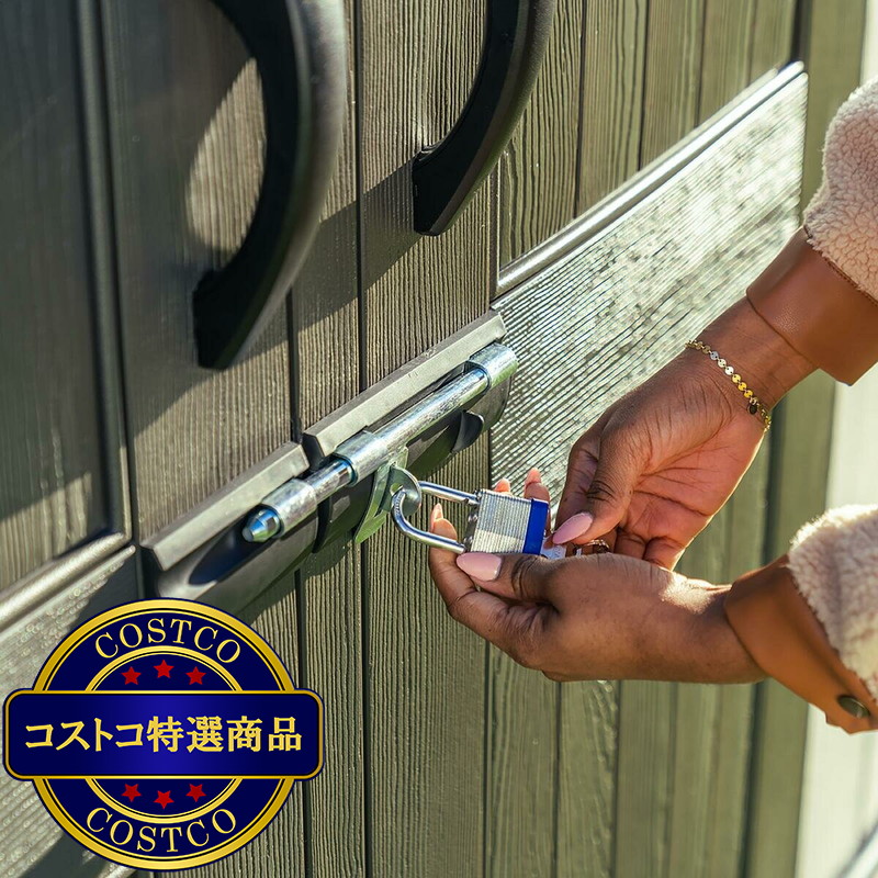 (コストコ) LIFETIME 7 x 14 フィート (2.1 x 4.3 m) 屋外用物置 - 画像 (4)