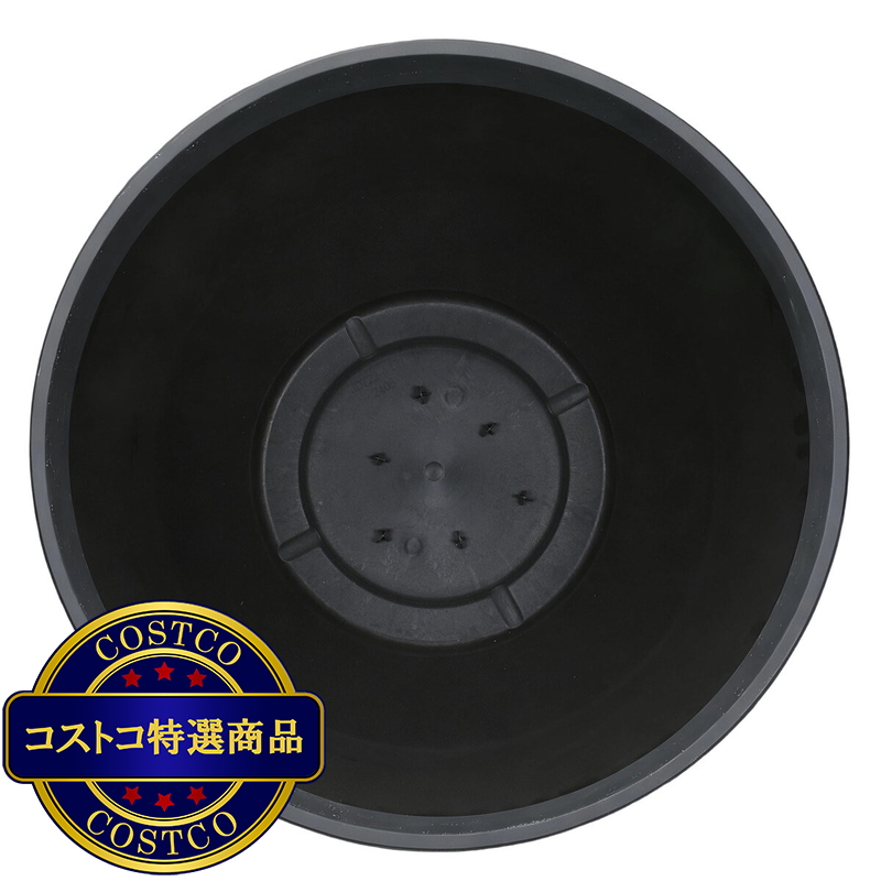 (コストコ) Blaire 56cm 樹脂製 プランター チャコール - 画像 (4)