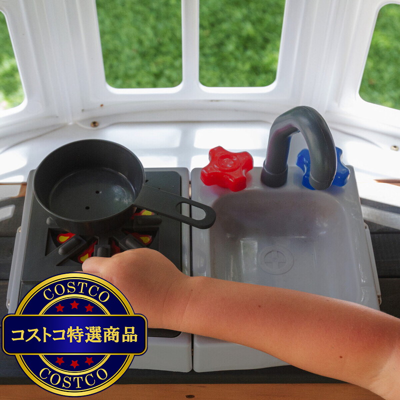 (コストコ) キッドクラフト アトリウム プレイハウス - 画像 (4)