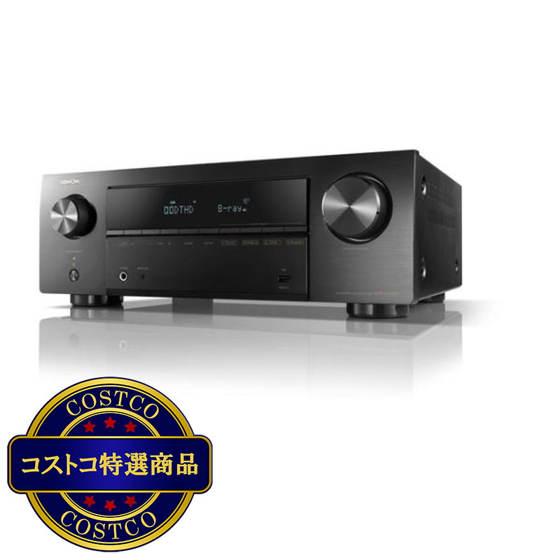 (コストコ) Denon 5.2CH AVサラウンドレシーバー AVR-X550BT - 画像 (2)