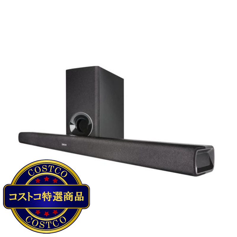 (コストコ) Denon 2chサウンドバー& ワイヤレスサブウーハー 2.1chシステム DHT-S316K