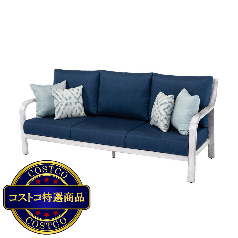 (コストコ) CATALINA 8ピース ソファーセット ブルー - 画像 (2)