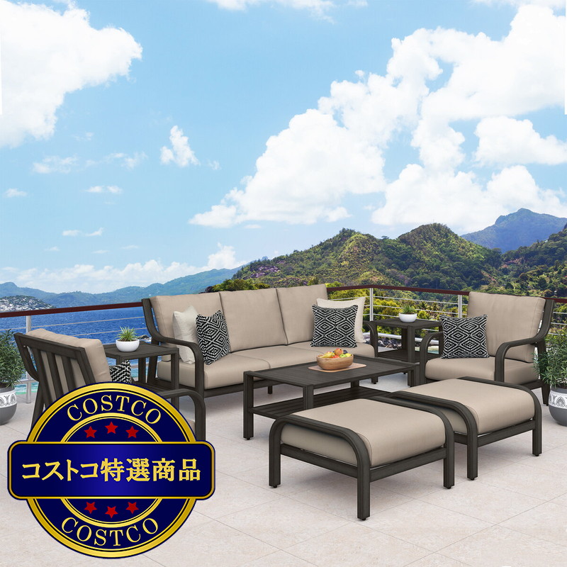 (コストコ) CATALINA 8ピース ソファーセット ベージュ