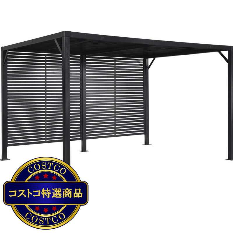 (コストコ) ソジャグ Meeru 9 x 12 ft (2.8 x 3.8 m) パーゴラ - 画像 (2)