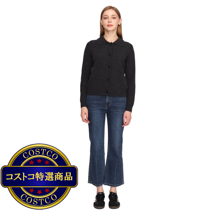 ソレツィア レディース ウール カーディガン