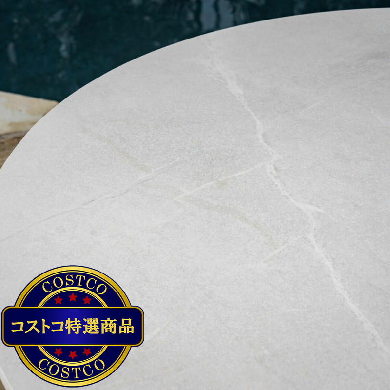 (コストコ) サンヴィラ Charme 屋外用テーブル & チェア 5点セット - 画像 (4)
