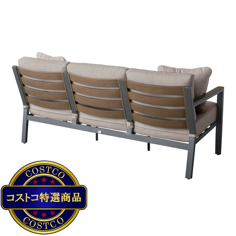 (コストコ) アジオ Stockholm 屋外用 ソファー 4点セット - 画像 (3)