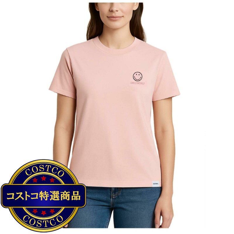 スマイリー ワールド レディース 半袖 Tシャツ