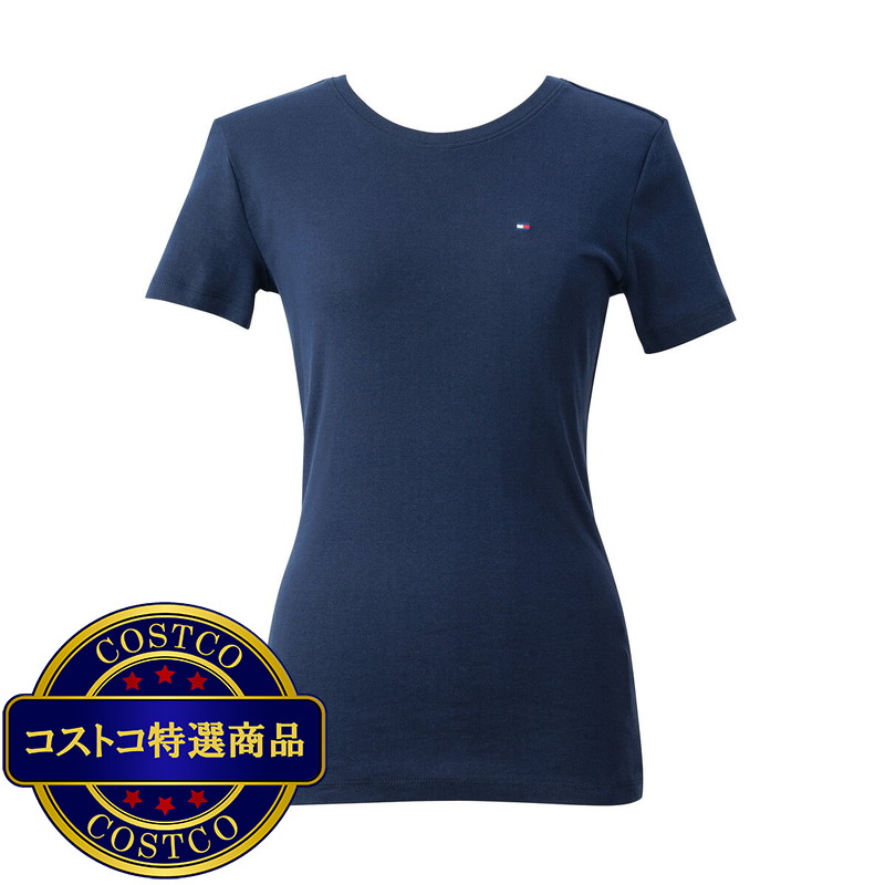 トミーヒルフィガー レディース クルーネック Tシャツ