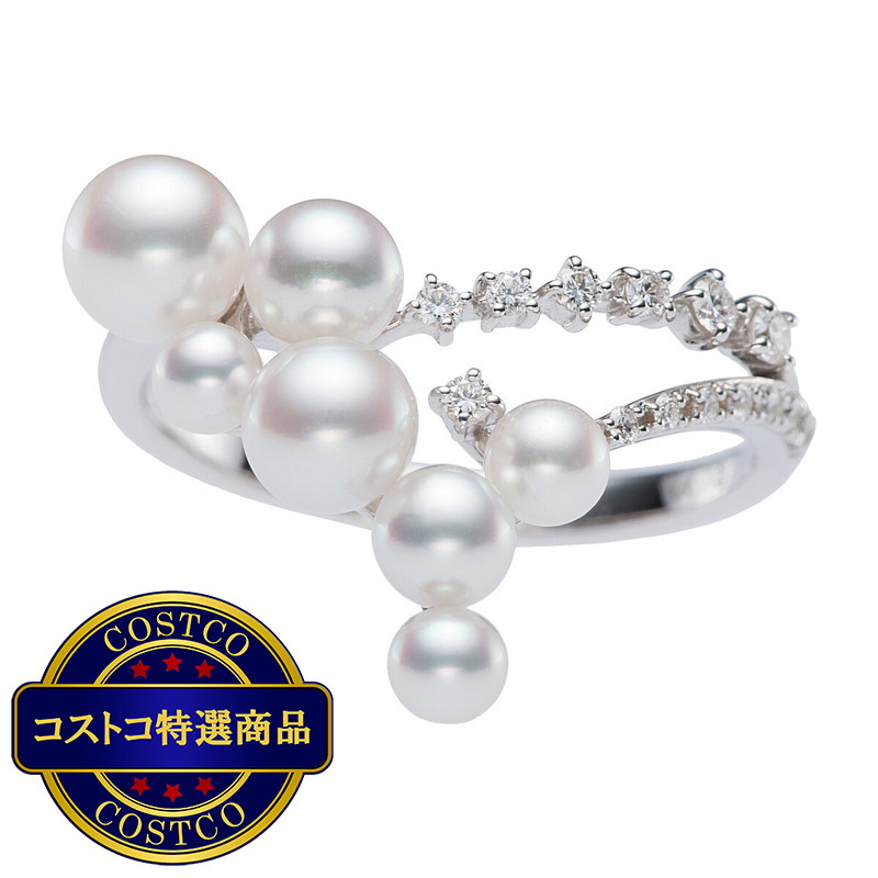 (コストコ) あこや ベビーパール リング SDW0538 - 画像 (2)