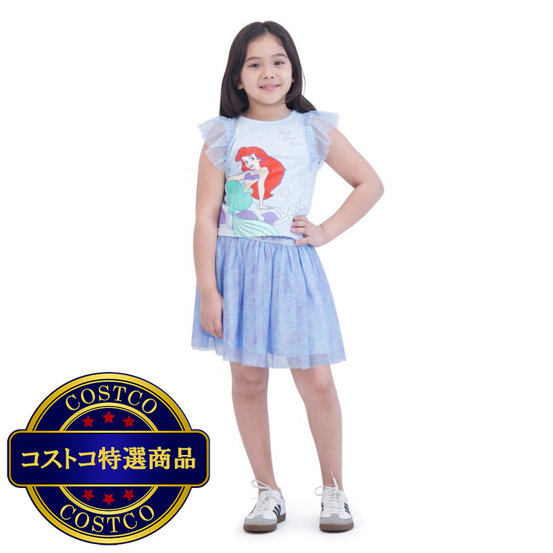 (コストコ) ディズニー チュチュスカート付きドレス 2ピースセット