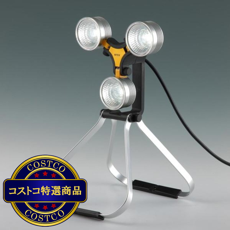 (コストコ) RITEX LED x 3灯 スーパーワークライト WT-1000 - 画像 (2)