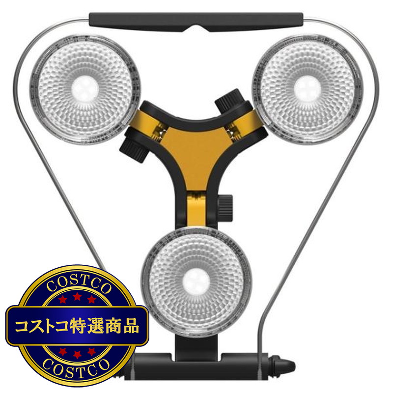(コストコ) RITEX LED x 3灯 スーパーワークライト WT-1000