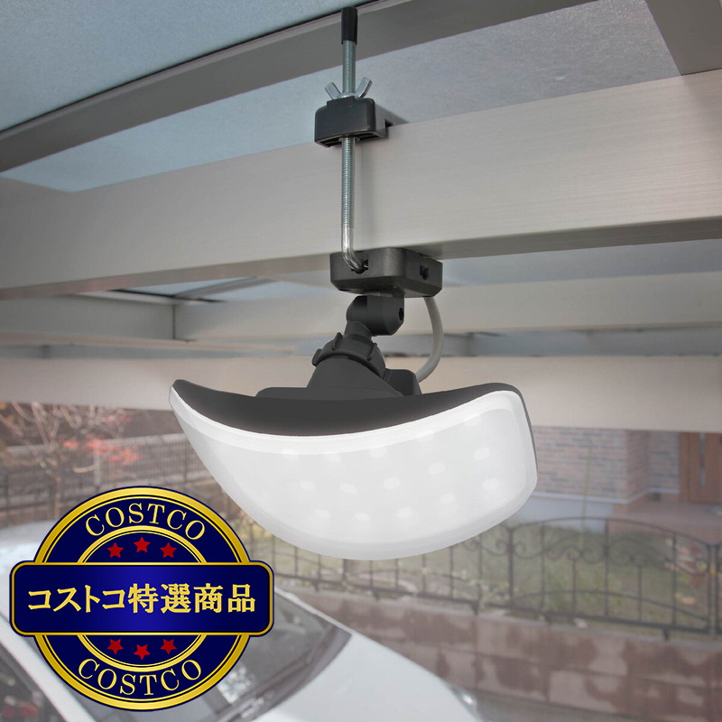 (コストコ) RITEX ワイドフリーアーム式 LEDセンサーライト 27W ひもスイッチ LED-AC1027 - 画像 (4)