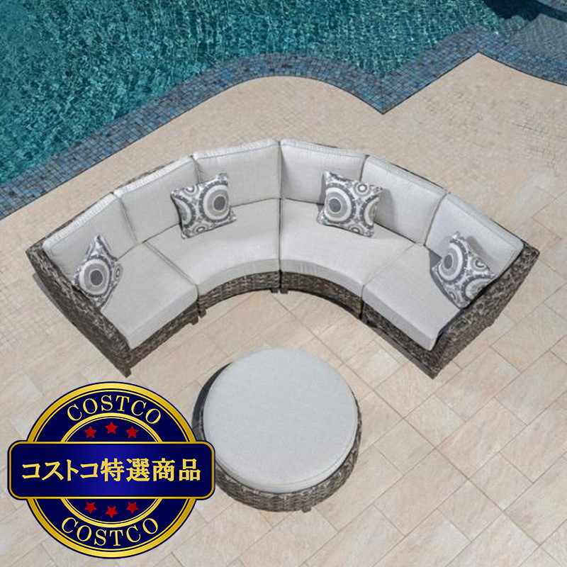 (コストコ) VIGO コーナーソファー5点セット - 画像 (2)