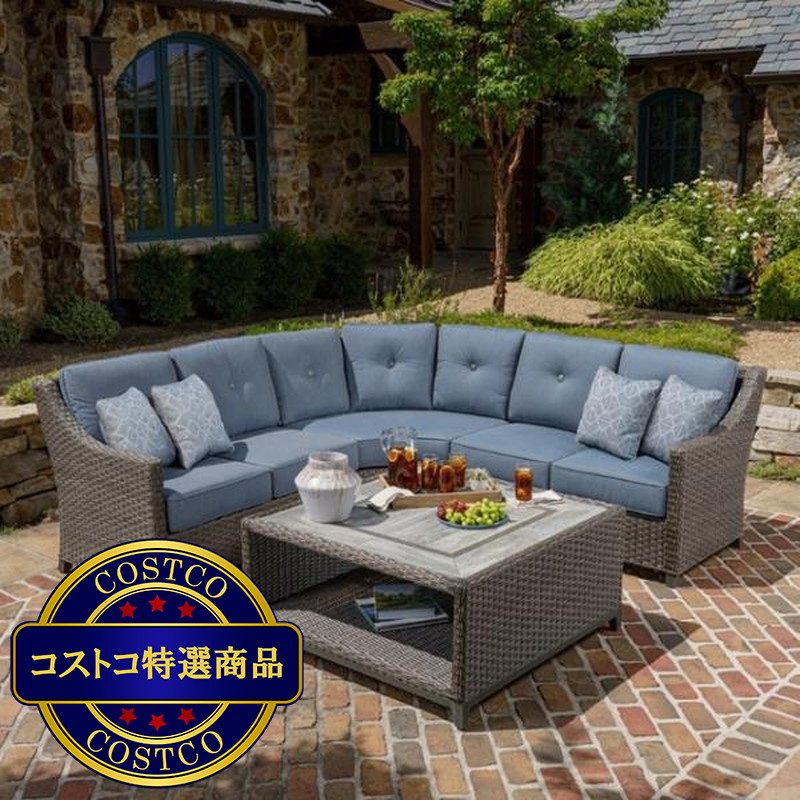 (コストコ) MALIBU コーナーソファー 4点セット