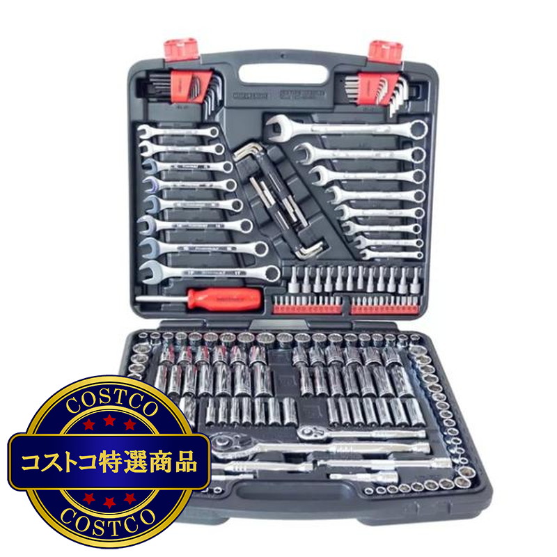 (コストコ) POWER BUILT メカニックツールセット 201ピース