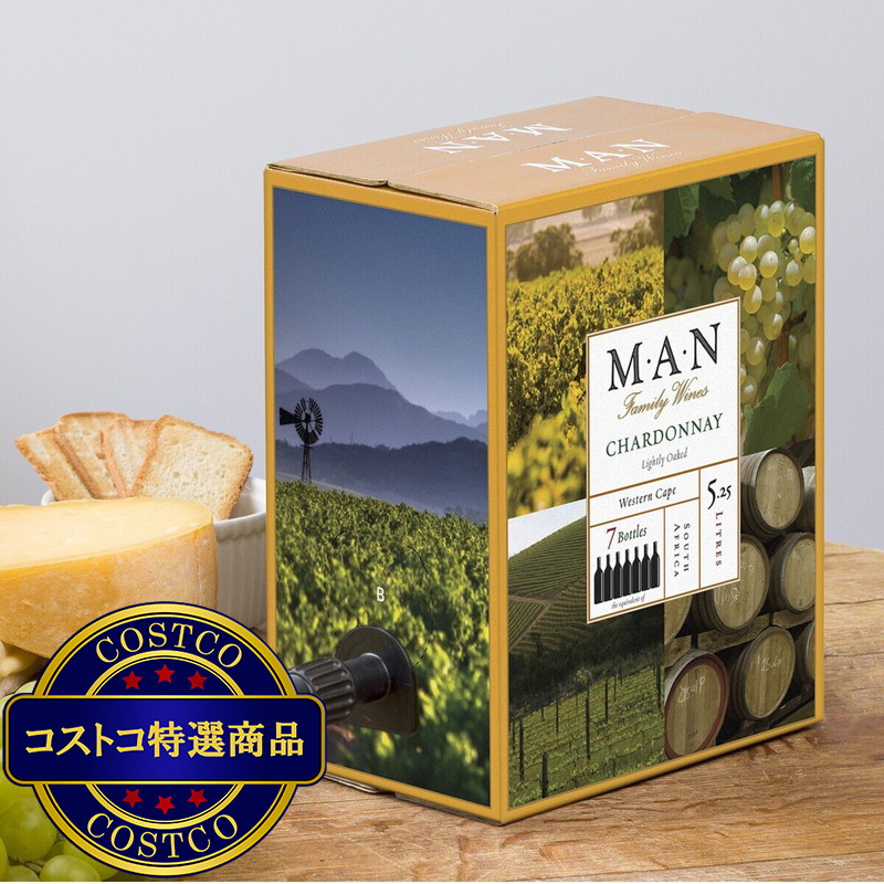 (コストコ) マン シャルドネ バッグインボックス 5.25L - 画像 (2)