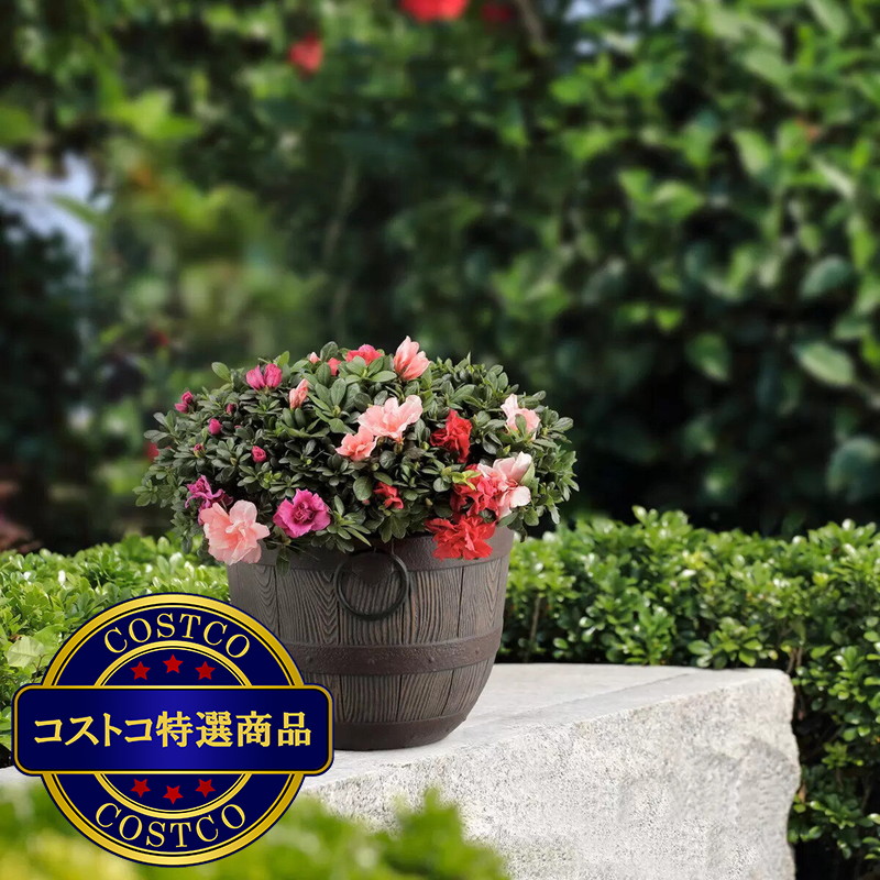 (コストコ) ワインバレルプランター 5個入