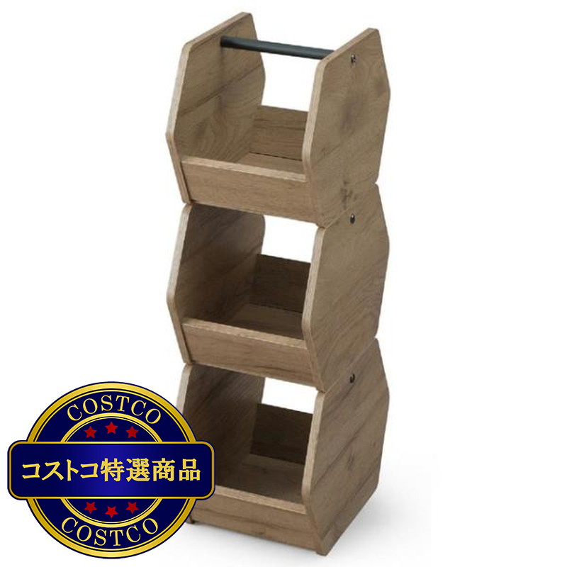 (コストコ) アイリスオーヤマ アイアンウッドボックス 3個セット  IWB3-222