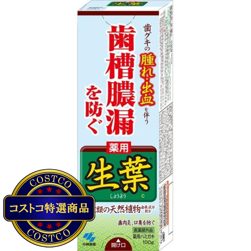 (コストコ) 薬用 生葉ｃ歯磨き粉 100ｇ