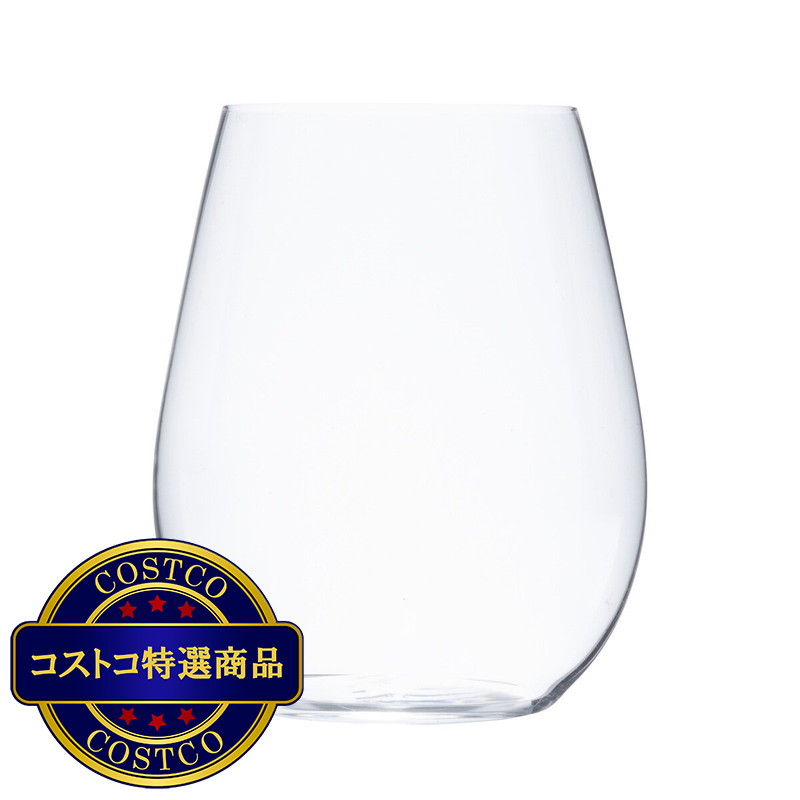 (コストコ) うすはりグラス ボルドー葡萄酒器 ペア 木箱入り - 画像 (2)