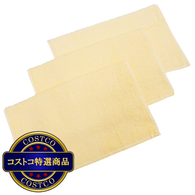 (コストコ) 今治 フェイスタオル ネオカラー 3枚セット - 画像 (3)