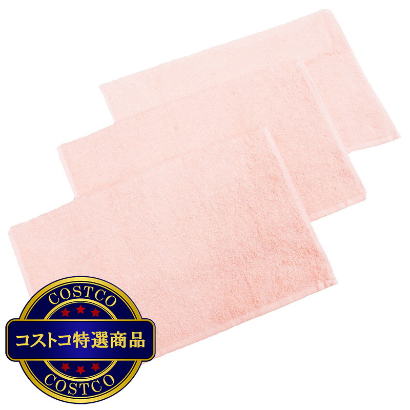 (コストコ) 今治 フェイスタオル ネオカラー 3枚セット - 画像 (4)