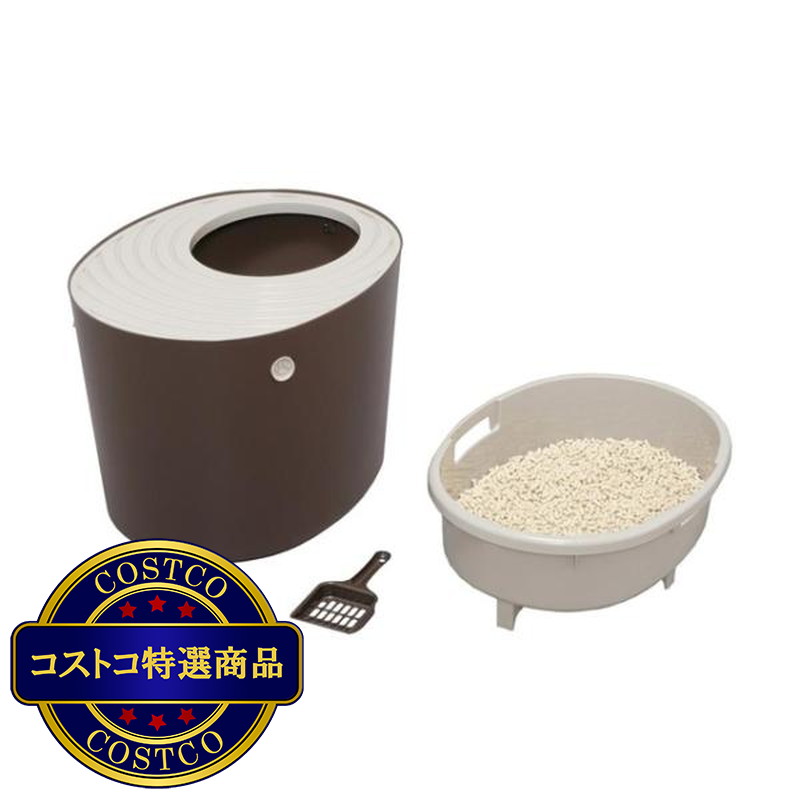 (コストコ) アイリスオーヤマ 上から猫トイレシステムタイプ - 画像 (2)
