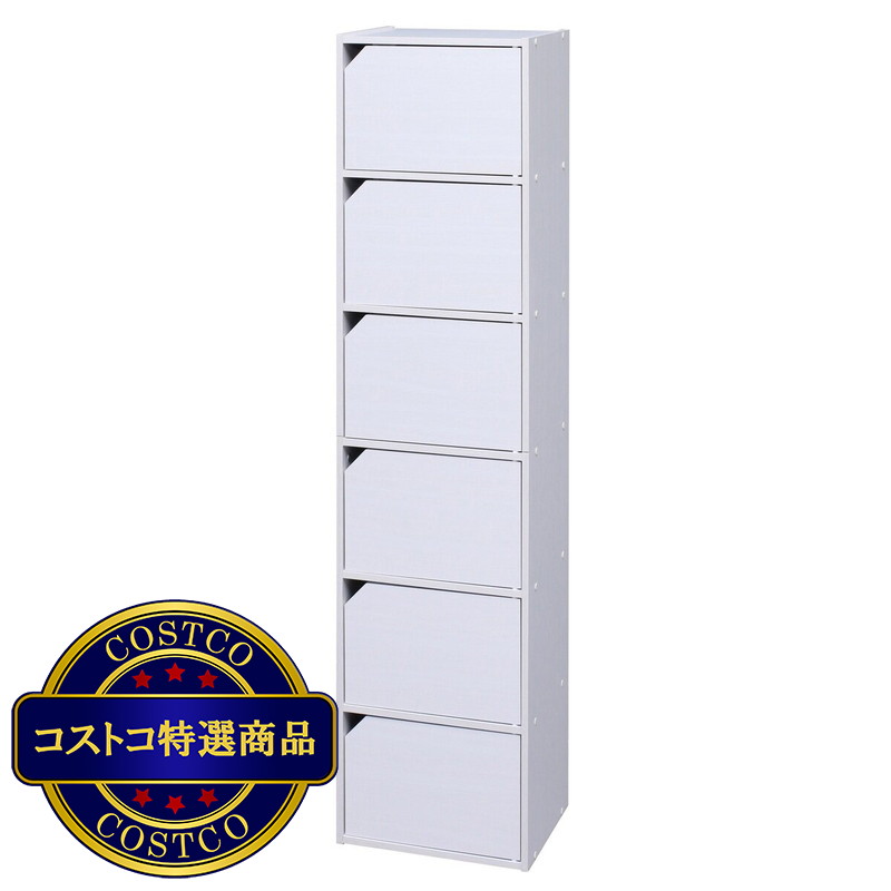 (コストコ) アイリスオーヤマ  モジュールボックス扉付 6段  MDB-6D