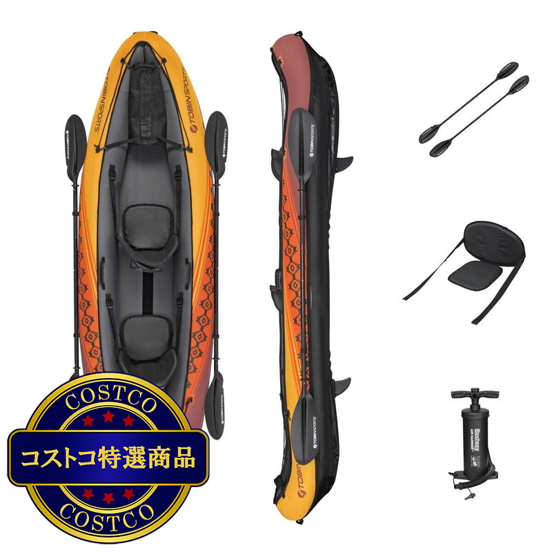 (コストコ) トービンスポーツ ウェーブブレイク 10フィート 2人用 インフレータブル カヤック