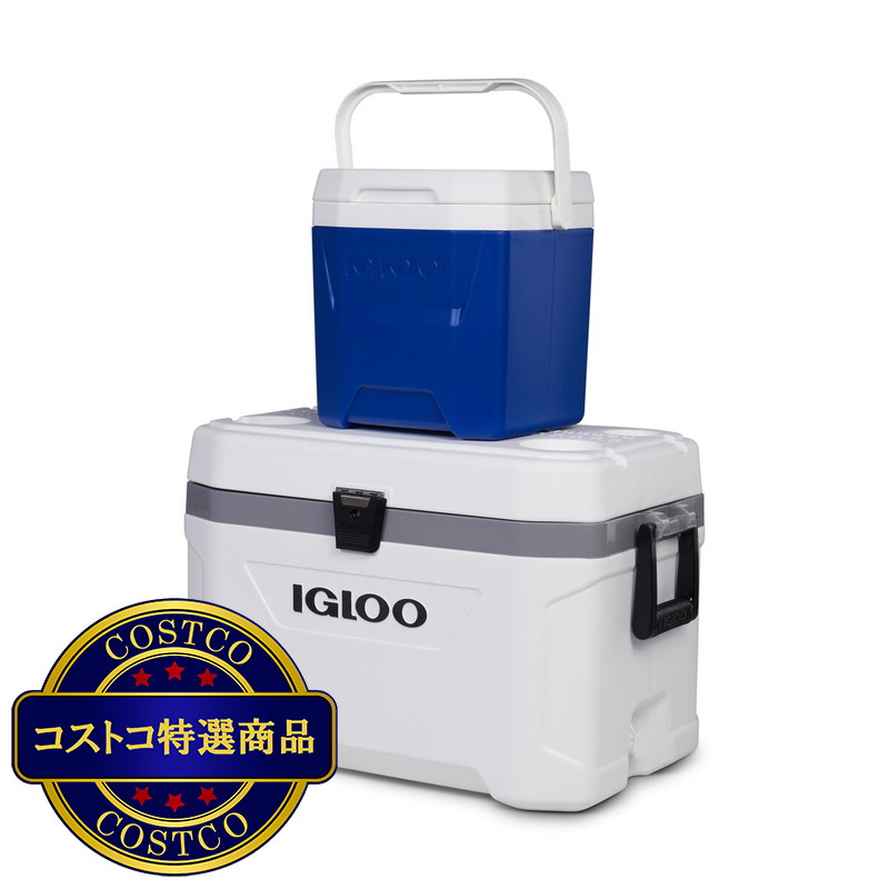 (コストコ) イグルー ウルトラ 54qt (51L)/ 12QT (11L) クーラーボックス コンボセット - 画像 (2)