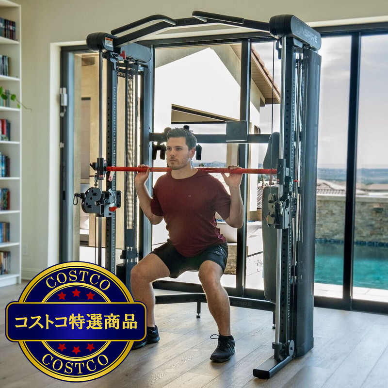 (コストコ) インスパイア フィットネス SF3 スミス ファンクショナルトレーナー／ベンチセット